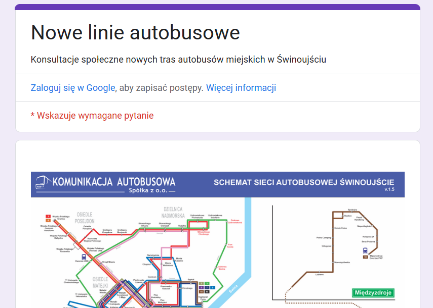 ankieta linie